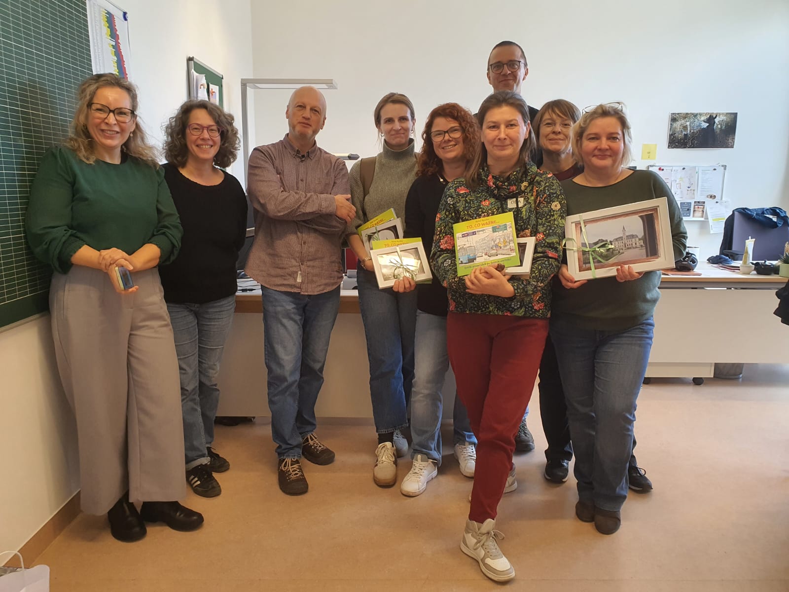 Hospitation von Krakauer Kolleginnen